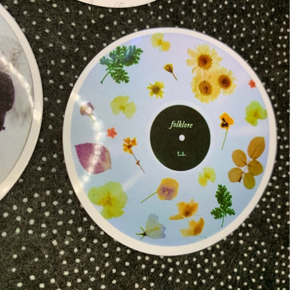 New - 8 Pack Taylor Swift Waterproof Vinyl Tumbler Stickers Midnights Folklore - Picture 8 of 16